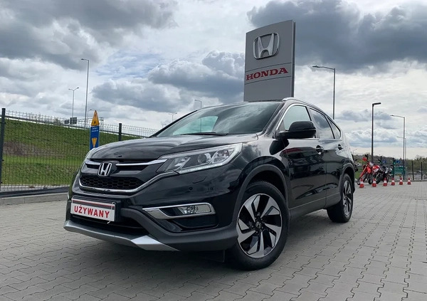 Honda CR-V cena 82900 przebieg: 165900, rok produkcji 2015 z Złocieniec małe 379